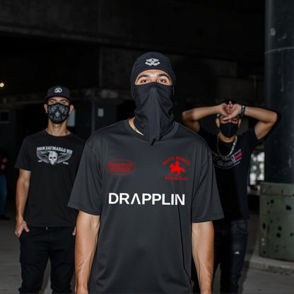 Santa Monica Black Premium Oversized T-shirt