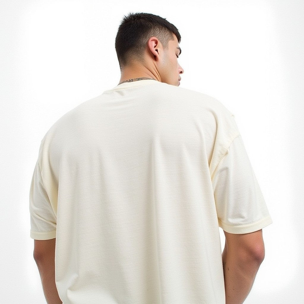 Santa Monica Off-White Premium Oversized T-shirt