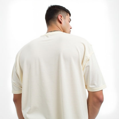 Santa Monica Off-White Premium Oversized T-shirt