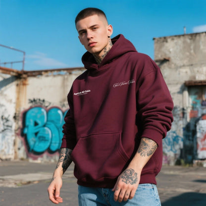 Fear Heavyweight Premium Oversized Printed Hoodie