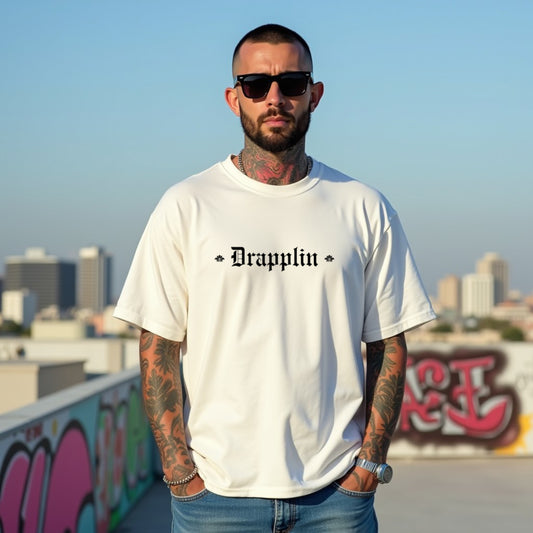 Universe Unisex Off White Premium Oversized Typographic Printed T-shirt