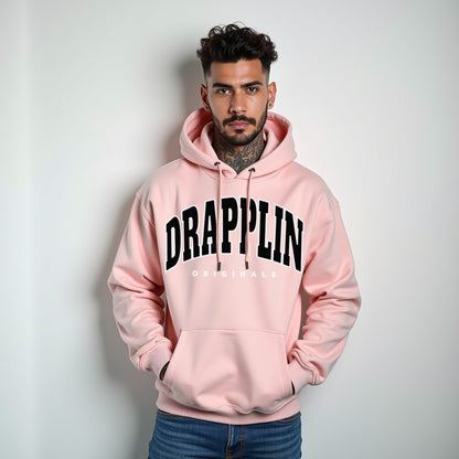 Drapplin Originals Premium Unisex Baby Pink Oversized Hoodie