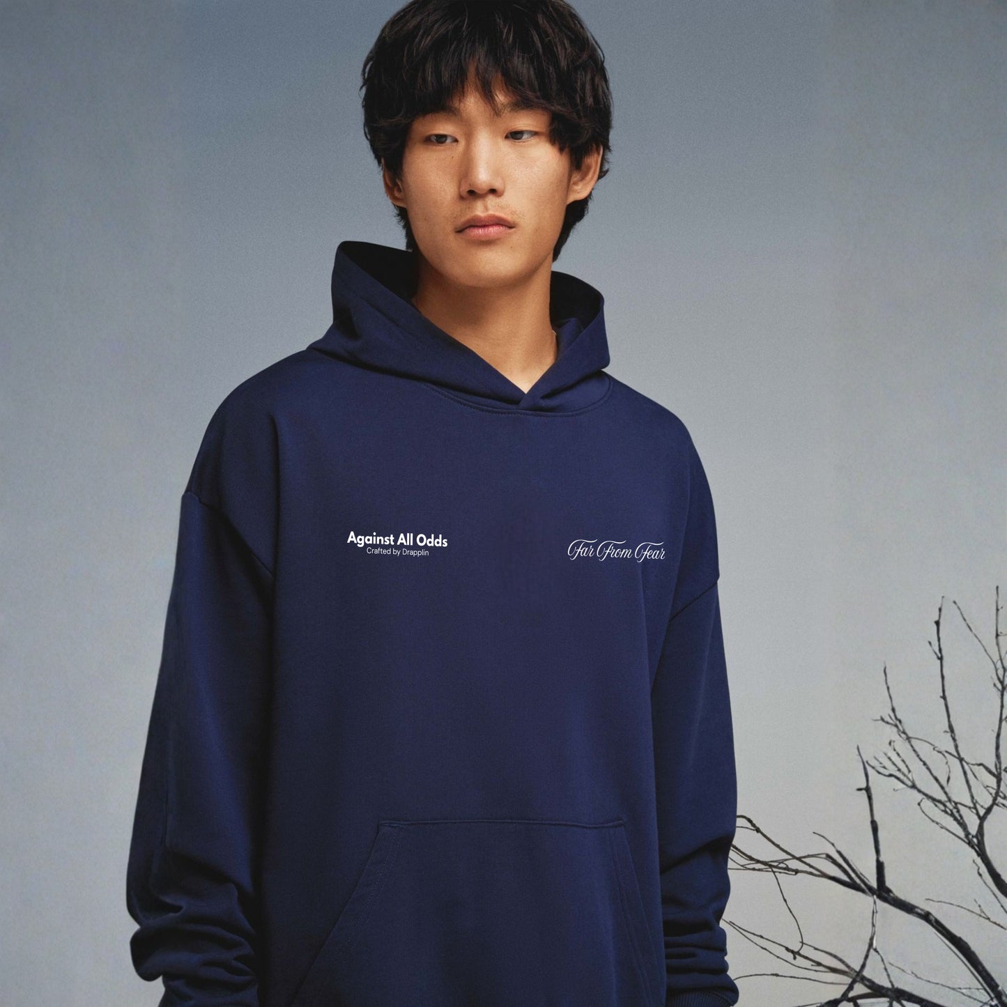 Fear Heavyweight Premium Oversized Printed Hoodie